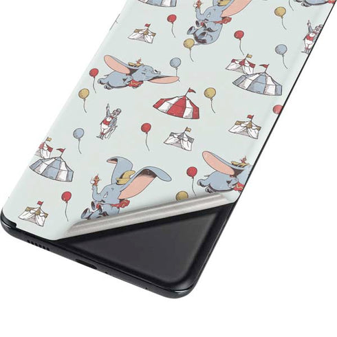 Disney Dumbo Vintage Pattern Galaxy S21 Ultra 5G Skin